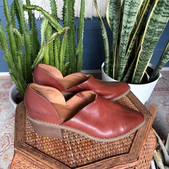 Universal Thread Shoes - Universal Thread Rylie heeled mule bootie western boho shootie